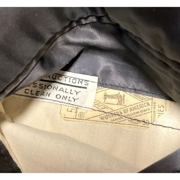 VTG GIORGIO BEVERLY HILLS SPORT COAT 42R GRAY 2 BUTTON FULLY LINED STRTD MENS - Picture 4 of 6